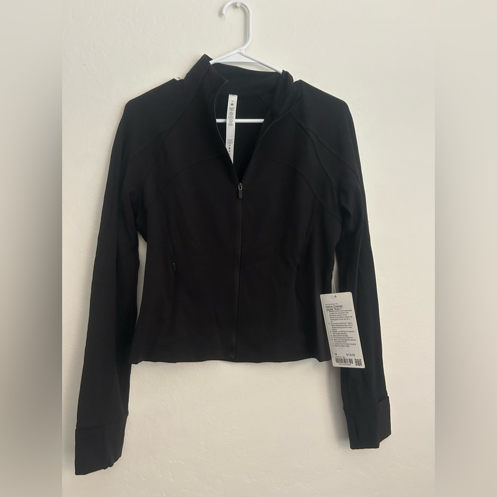 lululemon athletica Black Full-Zip Athletic Jacket